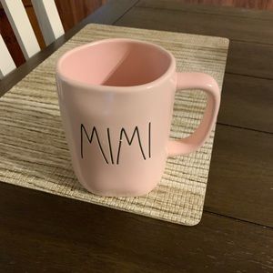 Rae Dunn pink Mimi mug